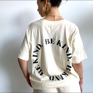 ‘Be Kind’ Oversized Short Sleeve